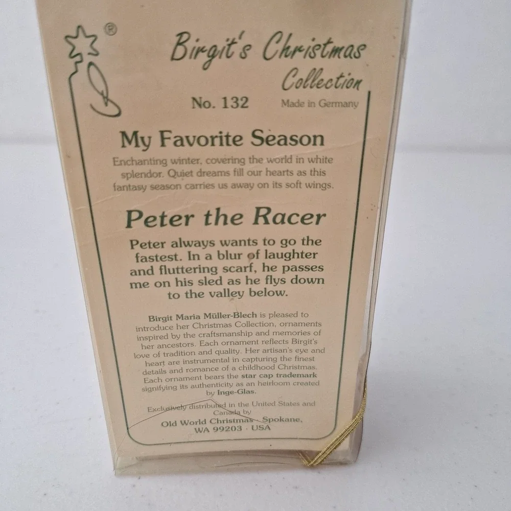 RARE Inge Glass Birgit's Collection 